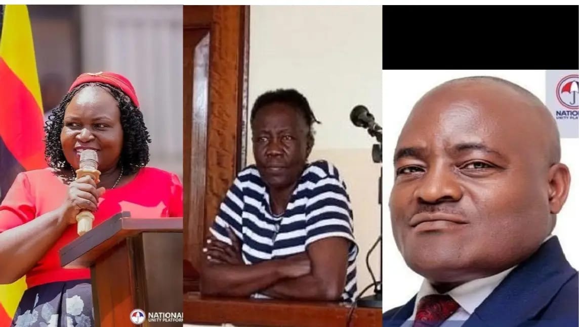NUP Deputy Presidents for Northern Uganda Dr. Lina Zedriga, Western Uganda Jolly Jacklyn Tukamushaba and NUP’s Election Management Committee member John Mary Ssebuwufu  charged with inciting violence