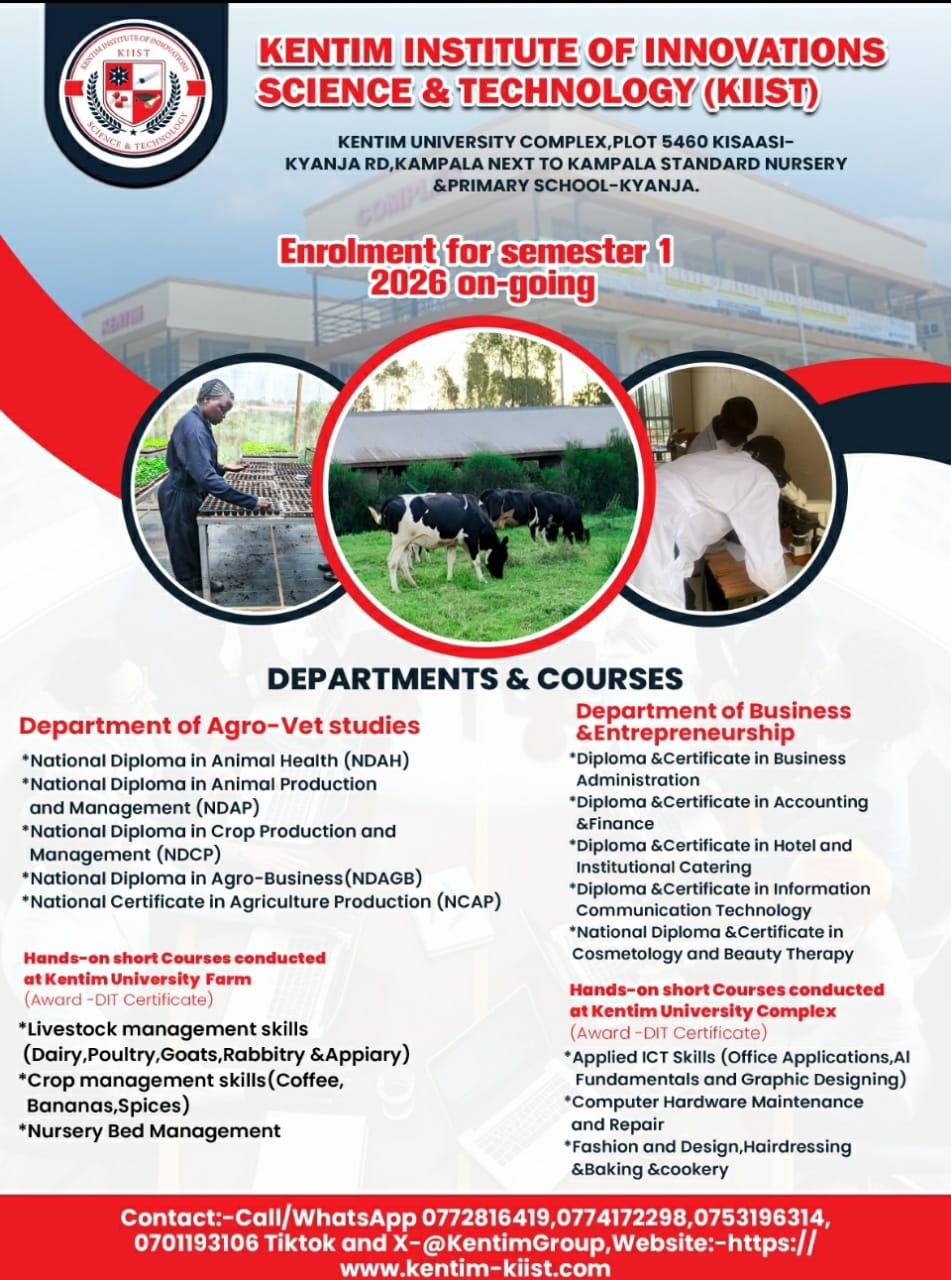 Kentim Institute of Innovation Science & Technology:Enrollment for 2026 Intake Opens  