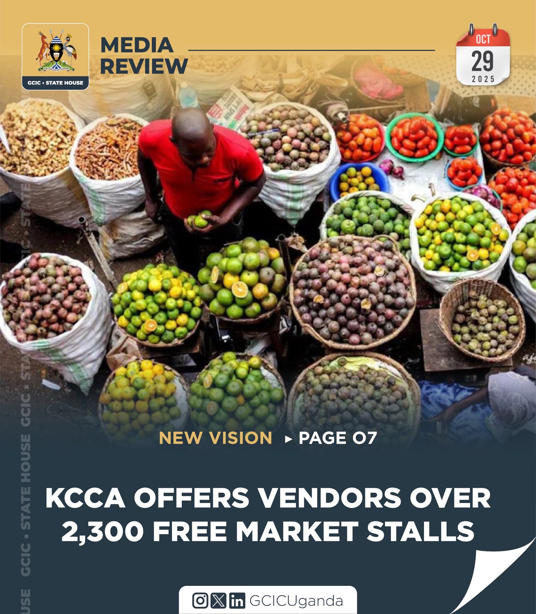 Opinion: STREET VENDORS ARE A NURSERY BED FOR PROSPEROUS ECONOMY (KYEMEZA GROUP)