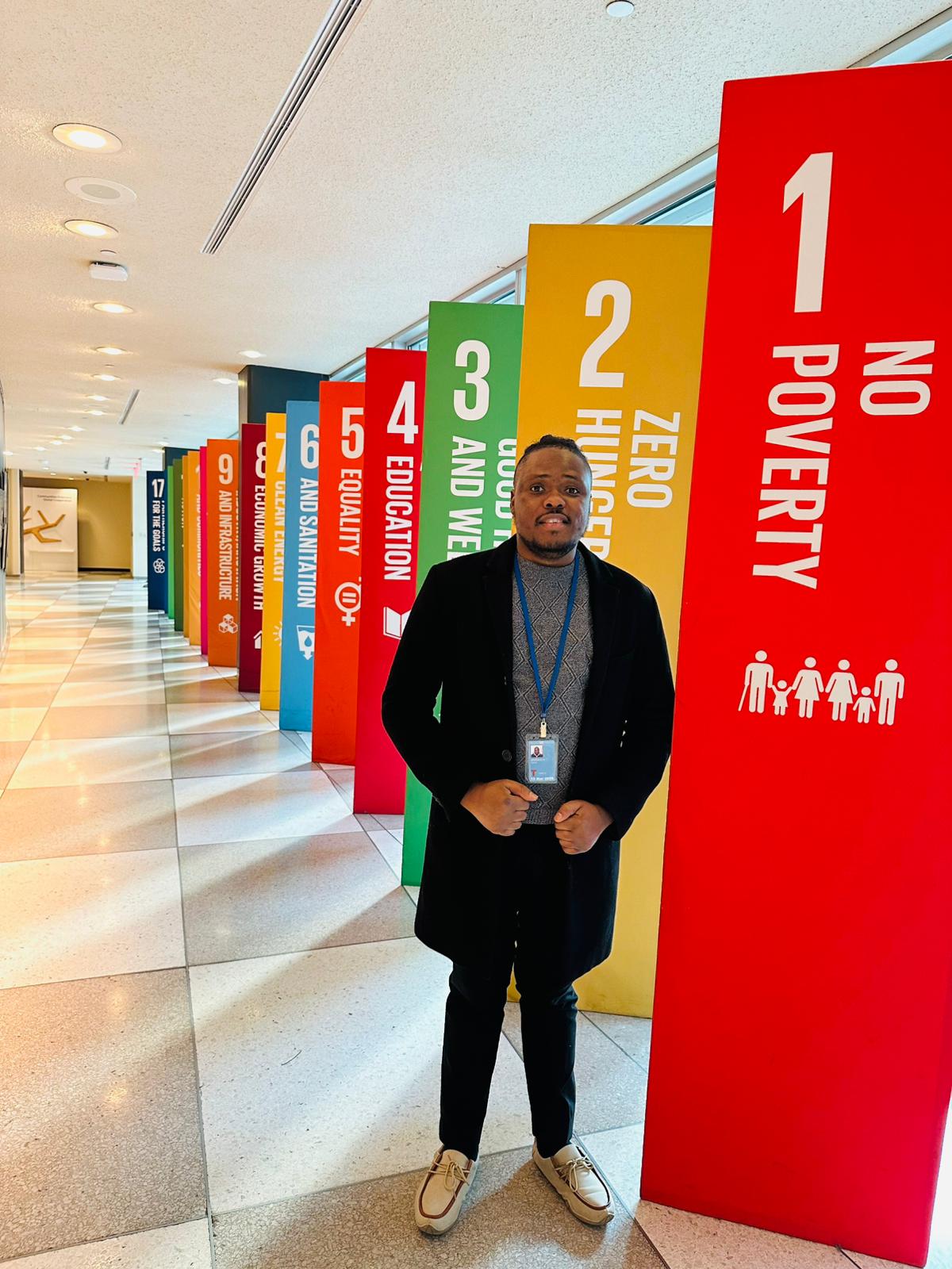 Isingiro Young Leader, Patrick Mwesigye Named United Nations Global SDGs Ambassador