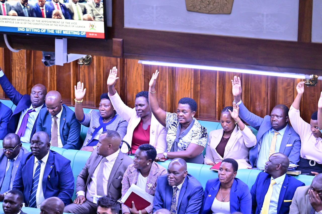 Parliament approves HE Jessica Alupo as Vice President for second term