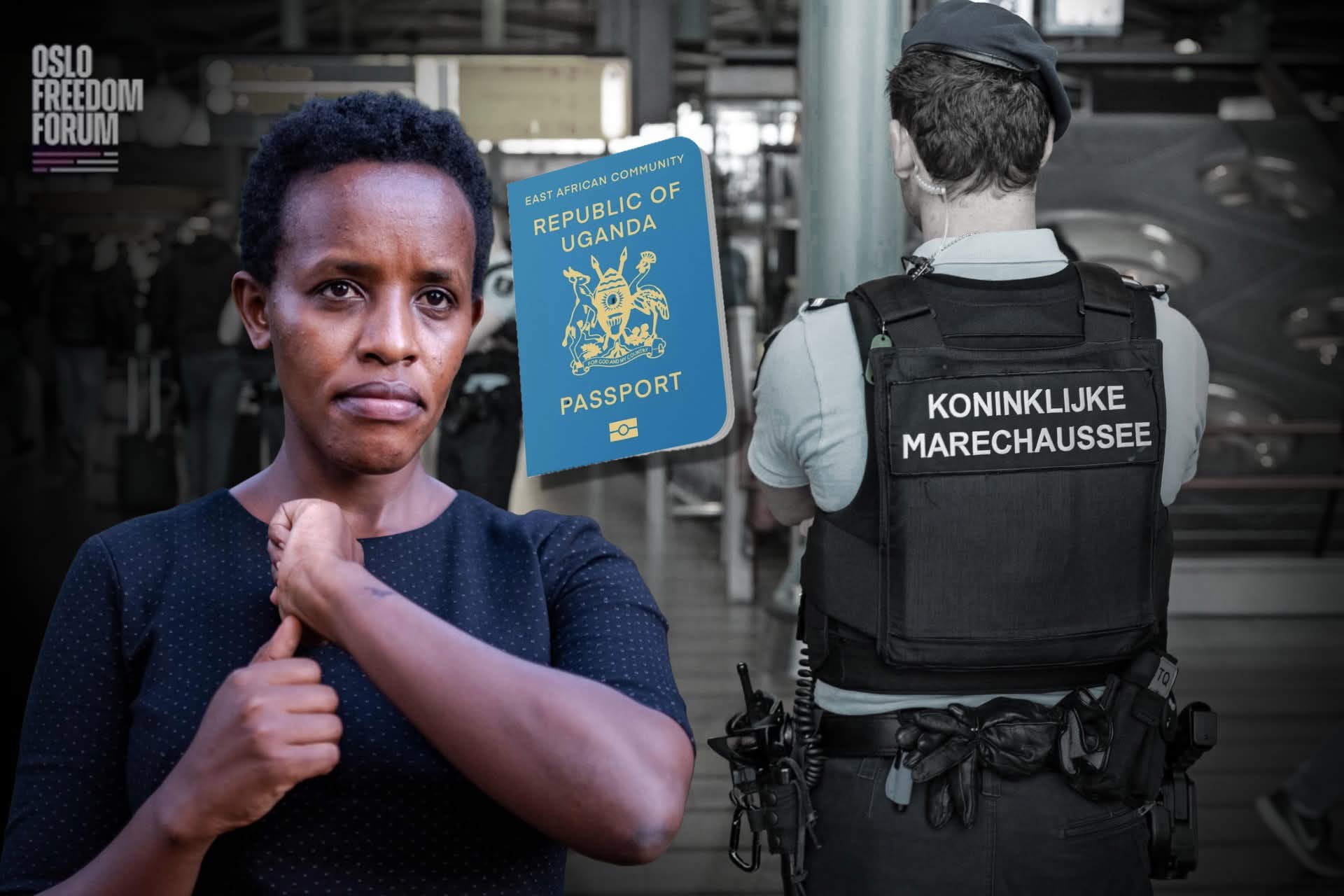 Dutch Immigration Officers and KLM On Spot For Mistreating Ugandan Human Rights Activist 