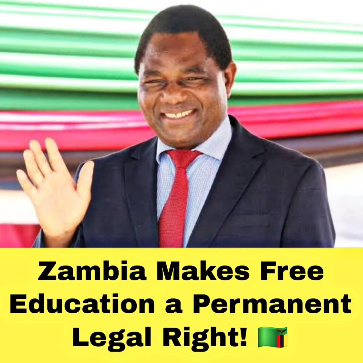 Zambia Makes Free Education a Permanent Legal Right! 
