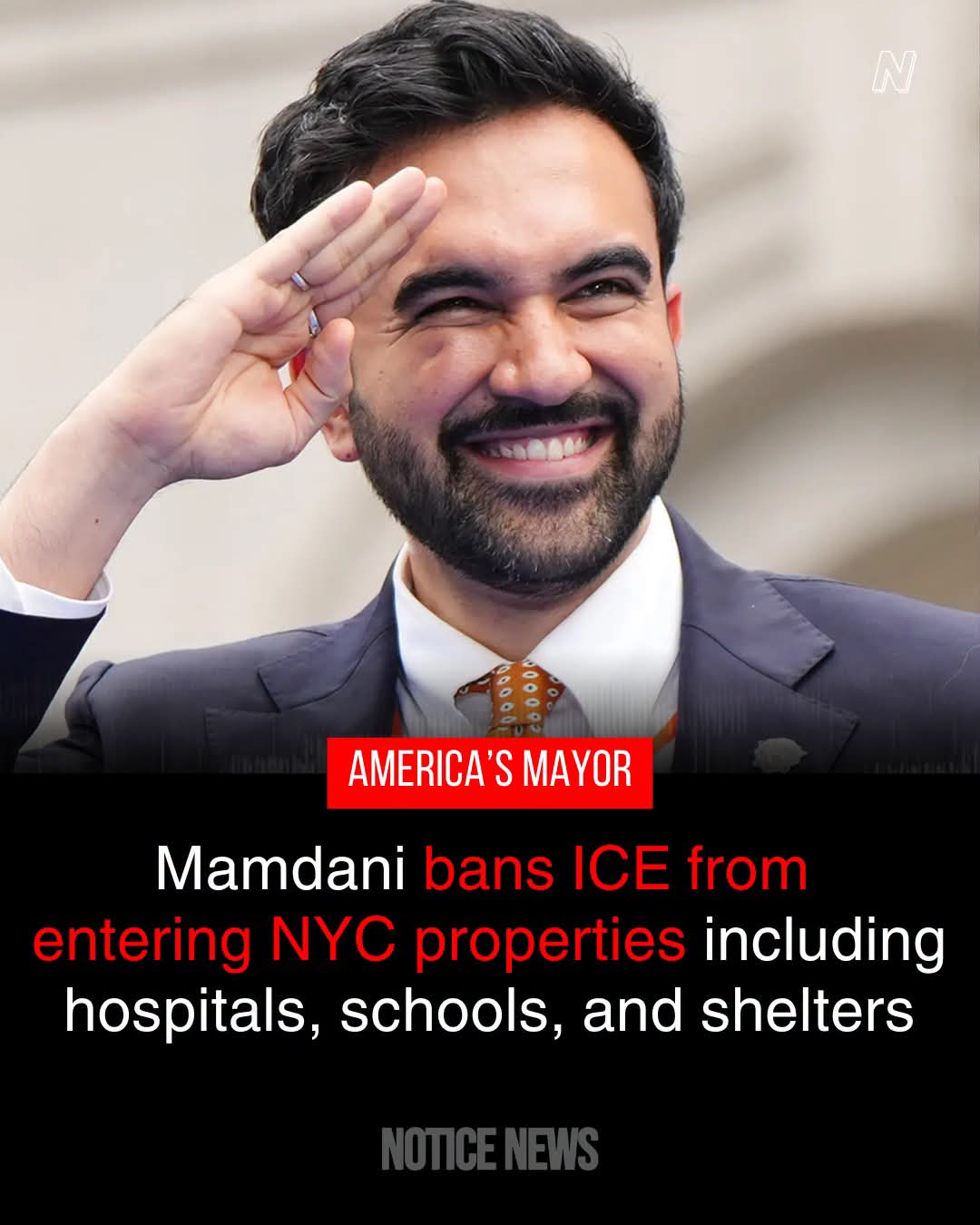 Mamdani makes it official —  ICE is not welcome in New York City
