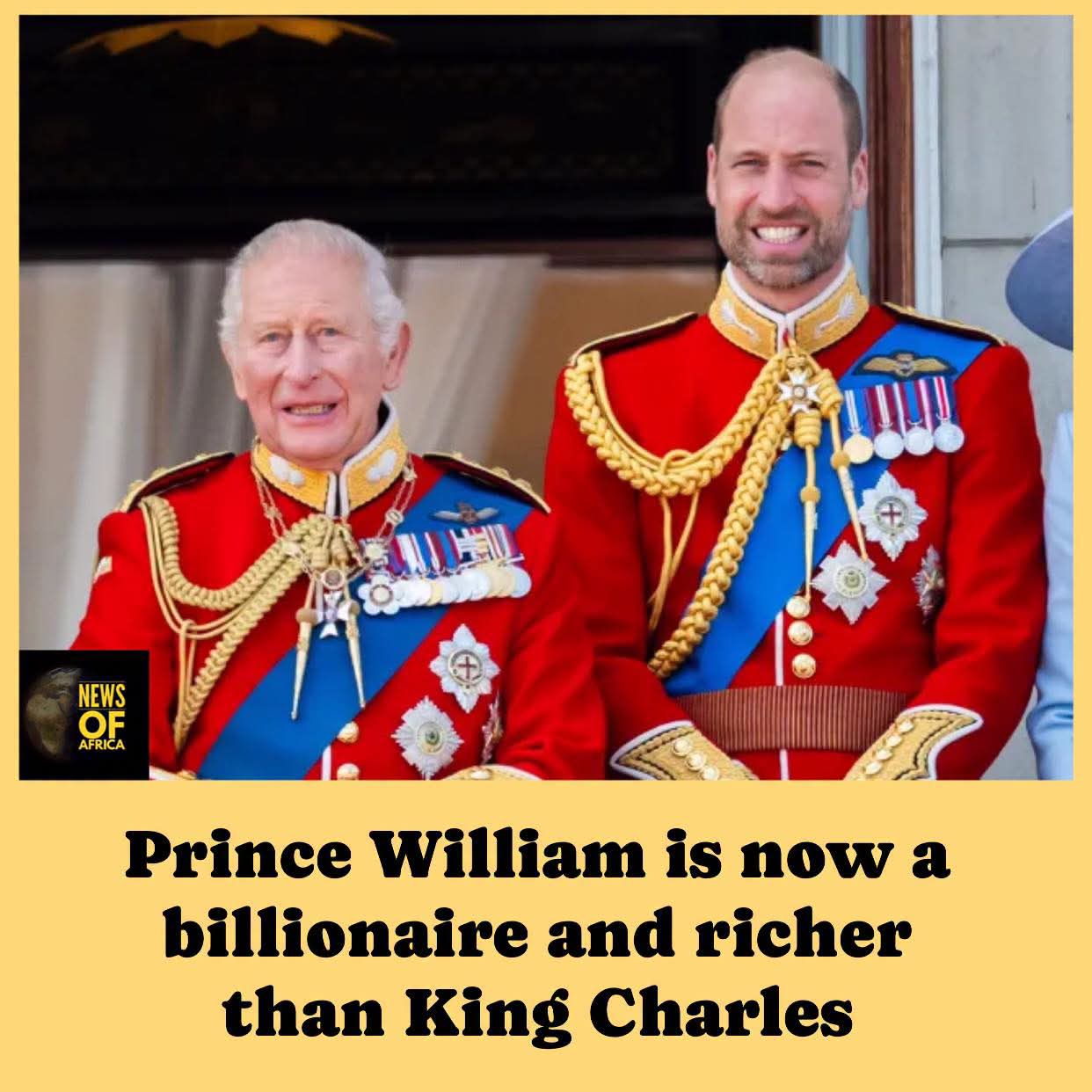 Prince William Is Now A Billionaire And Richer Than King Charles