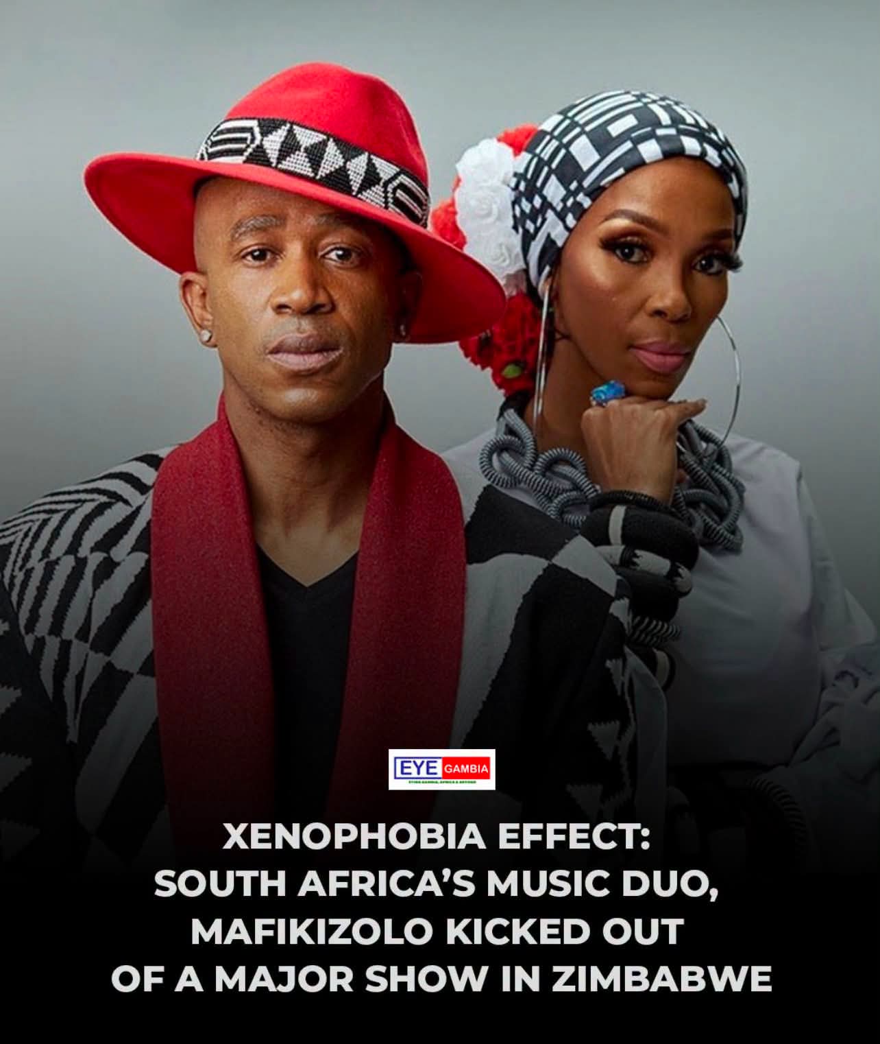 Xenophobia Effect: South Africa's Music Duo,Mafikizolo Kicked Out Of A Major Show In Zimbabwe 