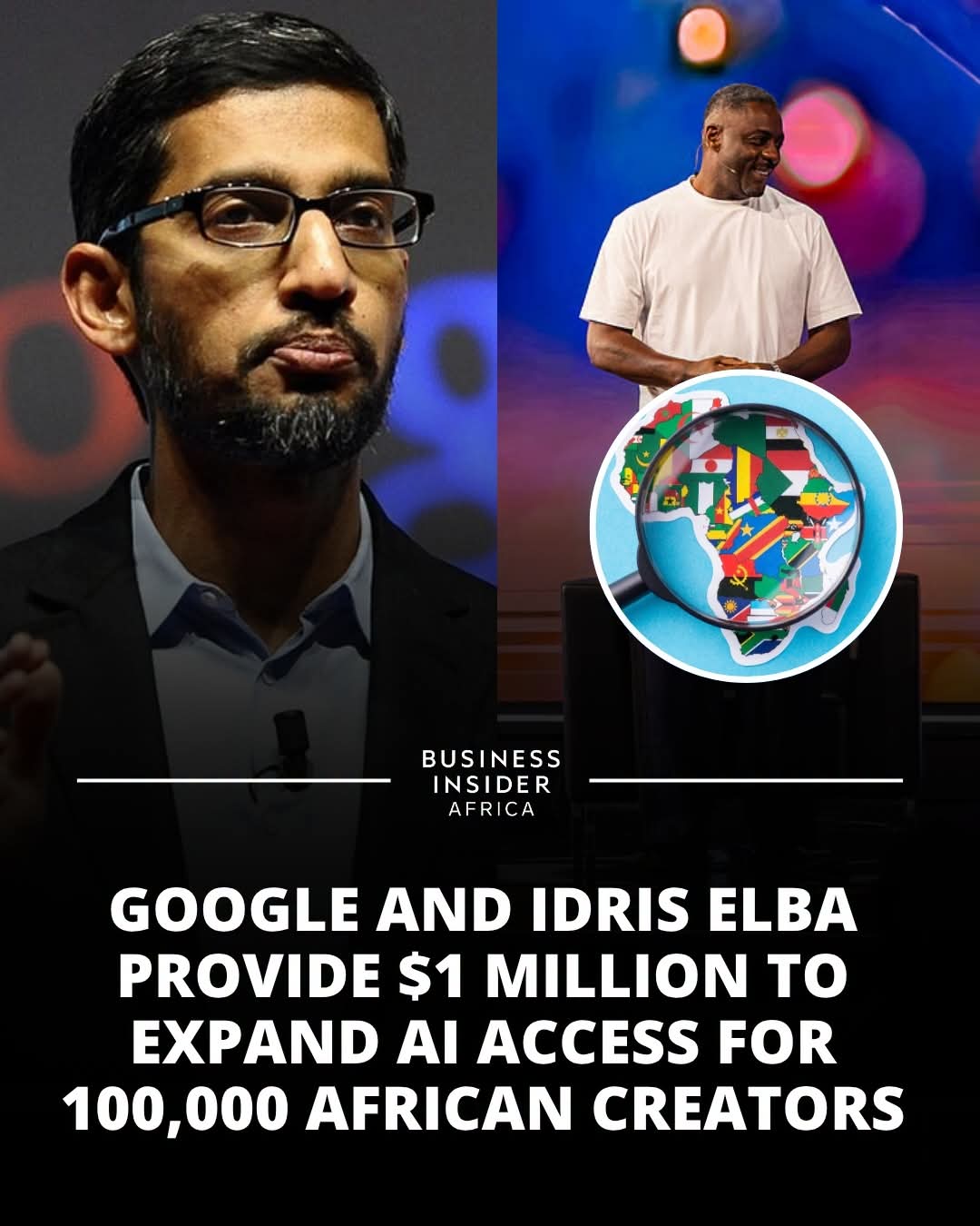 Google And Idris Elba Provide $1 Million To Expand AI Access For 100,000 African Creators